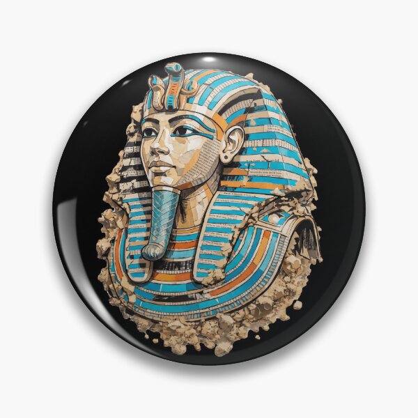 Item preview, Tutankhamun Art - Ancient Egyptian King Tut Mask designed and sold by GulfSignature.