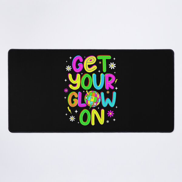 Item preview, Get Your Glow On Retro Disco Ball Flower Power Party Vibes designed and sold by ObukiLantara.