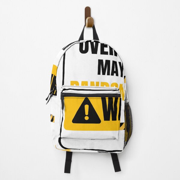 Item preview, Warning Overthinking May Cause Random Silence Minimal Funny Poster Design designed and sold by Uvclick.