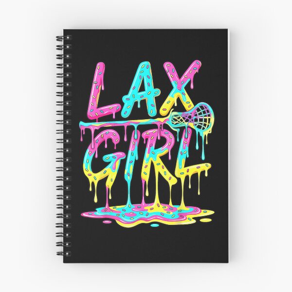 Item preview, Lax Girl Lacrosse Drip Melting Candy Colorful Sports Girl Power Art designed and sold by ObukiLantara.
