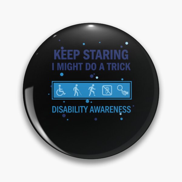 Item preview, Disability awareness Keep Staring designed and sold by LuminOrb.