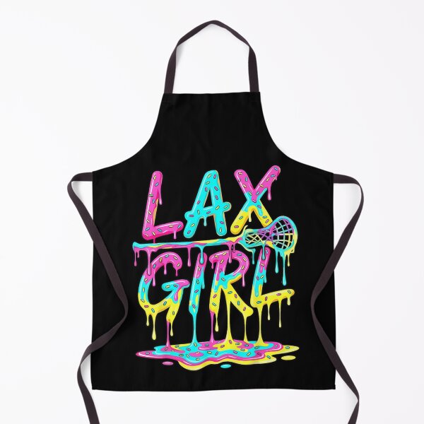 Item preview, Lax Girl Lacrosse Drip Melting Candy Colorful Sports Girl Power Art designed and sold by ObukiLantara.