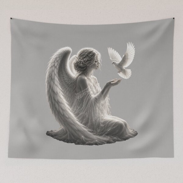 Item preview, Angel dove designed and sold by Moon Hollow Outfitters.