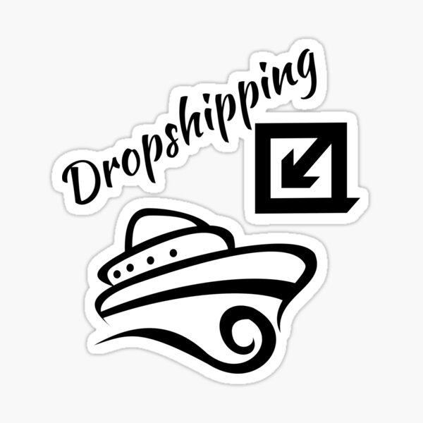 "Dropshipping" Sticker for Sale by phys Redbubble