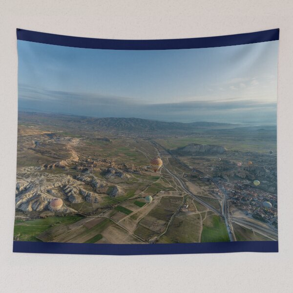 Item preview, Early Morning Skyline View of Cappadocia, Turkiye designed and sold by SafariByMarisa.