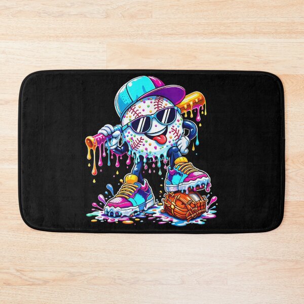 Item preview, Cool Drip Baseball Character Wearing Sunglasses And Sneakers Sport Streetwear Art designed and sold by ObukiLantara.