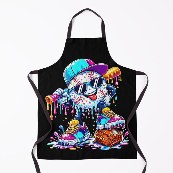 Item preview, Cool Drip Baseball Character Wearing Sunglasses And Sneakers Sport Streetwear Art designed and sold by ObukiLantara.