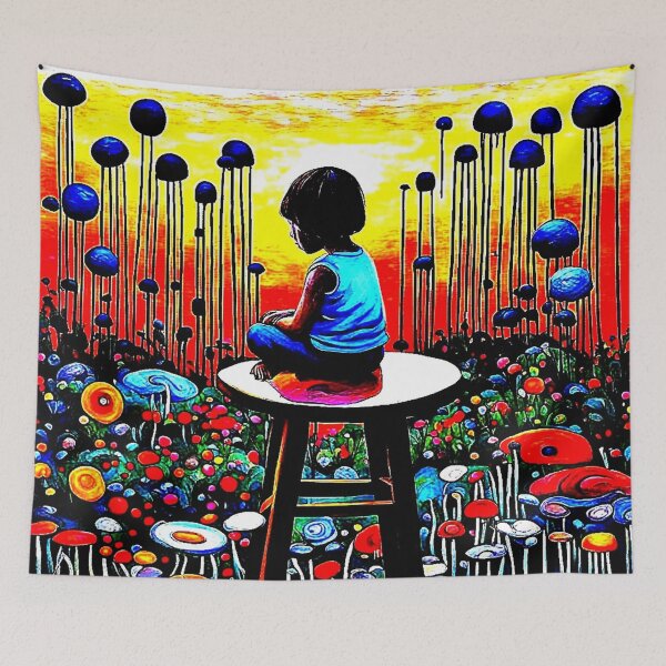 Item preview, The Meditative Child designed and sold by George Hutton Hunter.