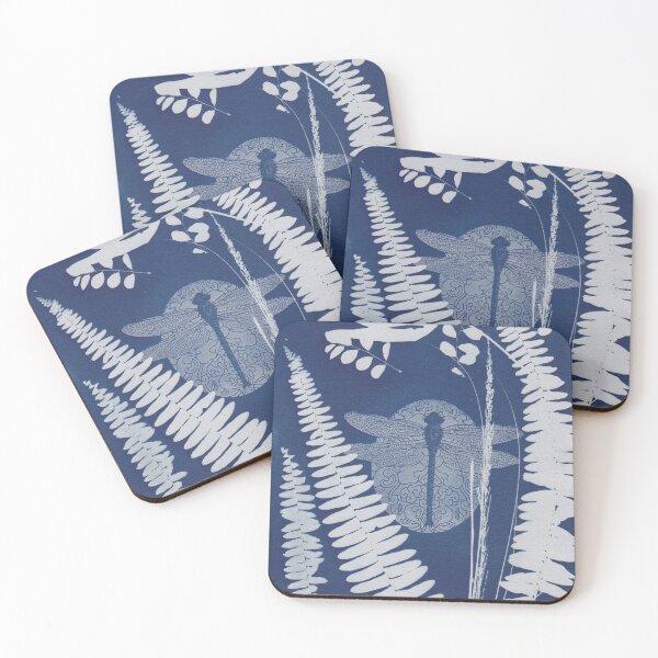 Item preview, Botanical Cyanotype - Dragonfly designed and sold by Artistic Philip in Penang.