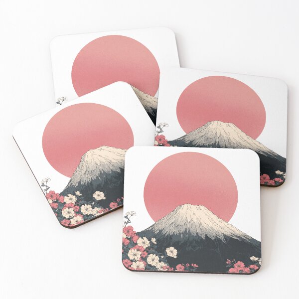 Item preview, Fuji Just Bloomed Again designed and sold by Samurai Floral Design.