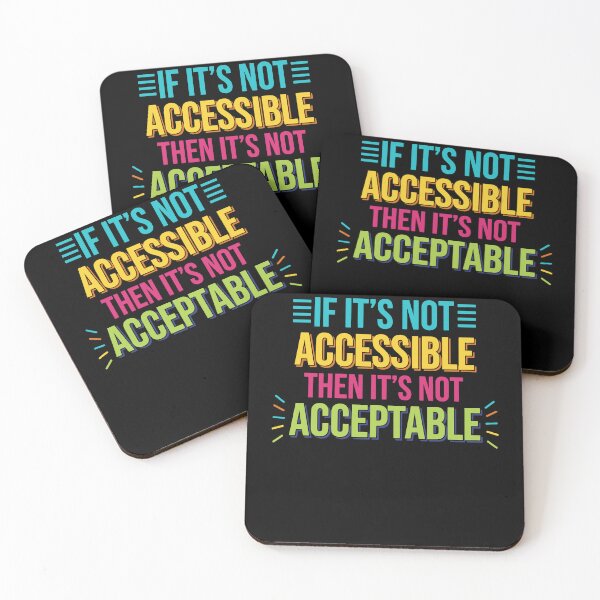Item preview, Disability Awareness If Not Accessible designed and sold by LuminOrb.