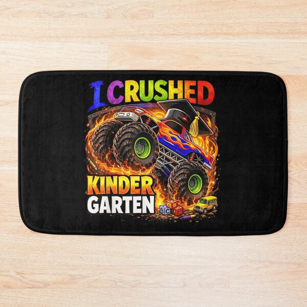 Item preview, I Crushed Kinder Garten Graduation Monster Truck School Bus Graduation 2026 designed and sold by PhocoNibict.
