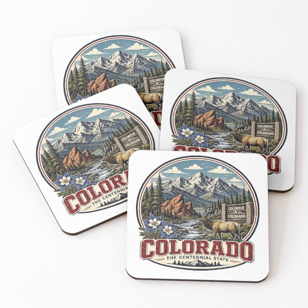 Item preview, Colorado State Print Logo / Colorado Pride designed and sold by Thehatinthecat.
