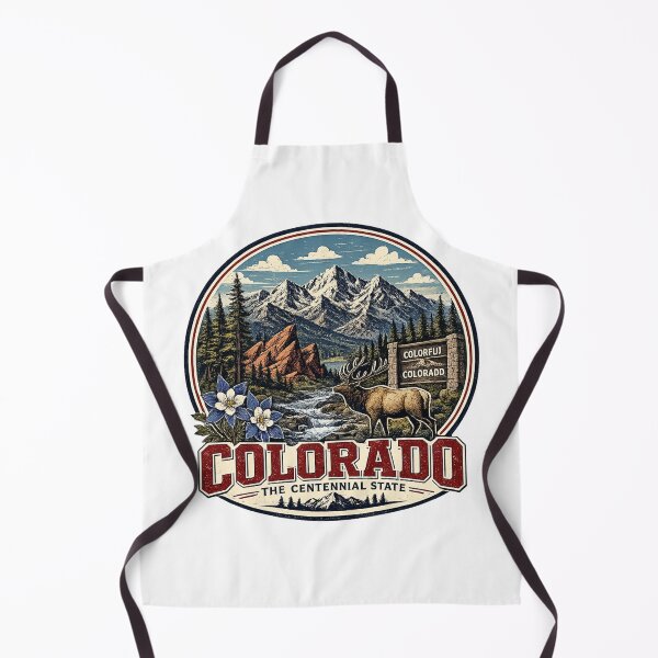 Artikelvorschau, Colorado-Staatslogo zum Ausdrucken / Stolz auf Colorado entworfen und verkauft von Thehatinthecat.