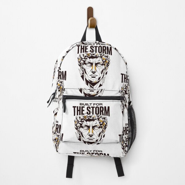 Item preview, Built For The Storm Stoic Statue Geometric Art designed and sold by No Excuses .