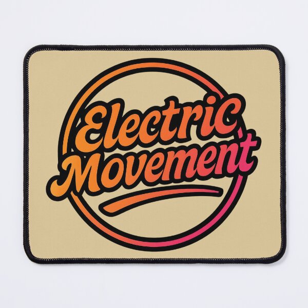 Item preview, Electric Movement Retro DJ Design | Electronic Music Culture Graphic designed and sold by |TRSSHOP|.