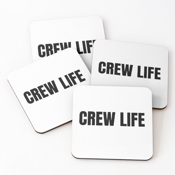 Item preview, Crew Life (Black) designed and sold by ShipCrewNation.
