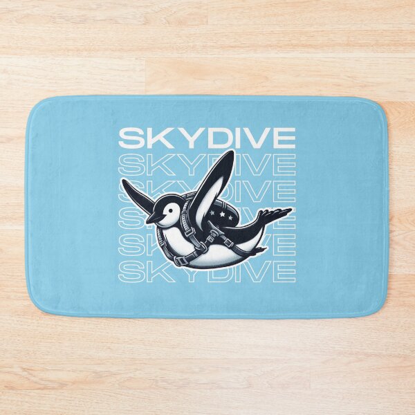 Item preview, Skydiving Penguin - Light version designed and sold by heptenart.