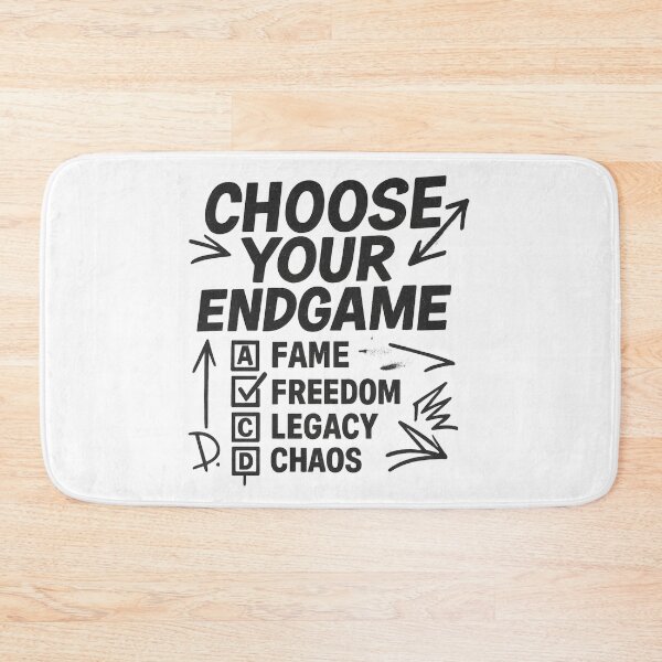 Item preview, CHOOSE YOUR ENDGAME designed and sold by KingzWorld.