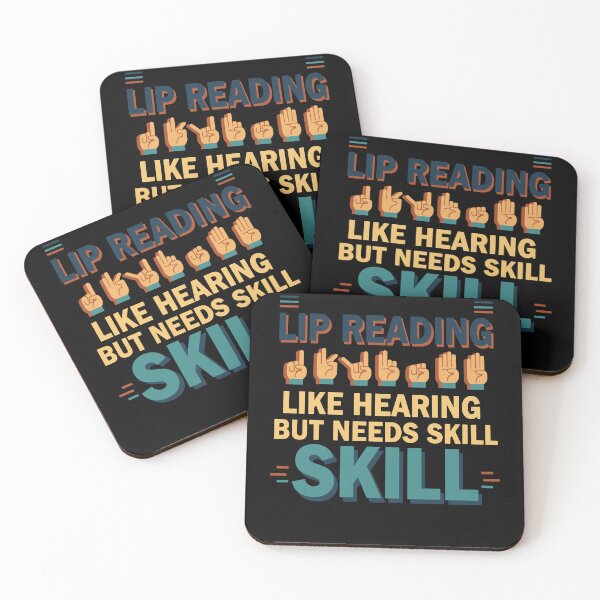 Item preview, Disability awareness Lip Reading Needs Skill designed and sold by LuminOrb.