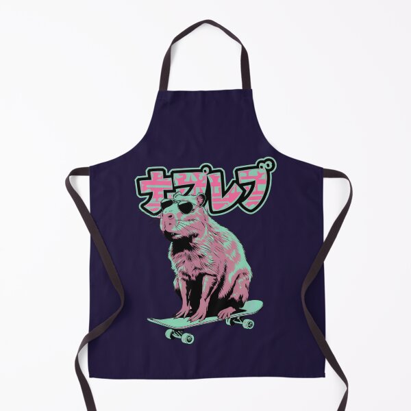Item preview, Capybara Drift Neo Tokyo designed and sold by SixElements.