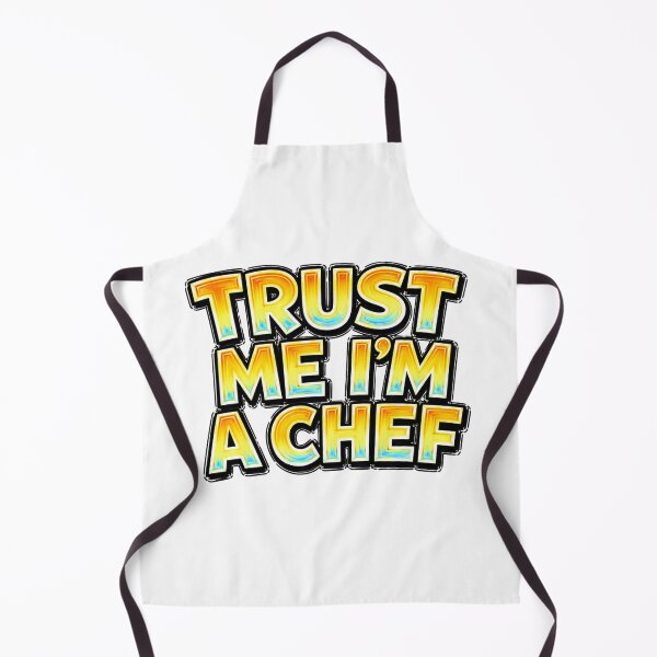Item preview, TRUST ME I’M A CHEF – hand drawn childlike typography designed and sold by Mac Sketches.