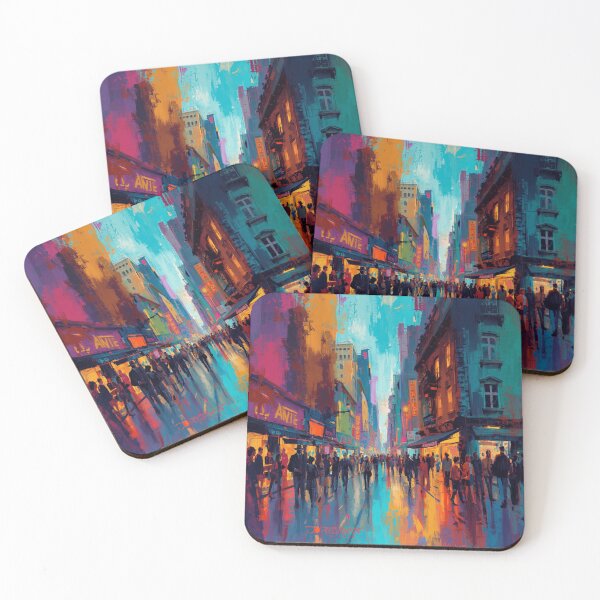 Item preview, long street fauvism art designed and sold by cloudzer0000.