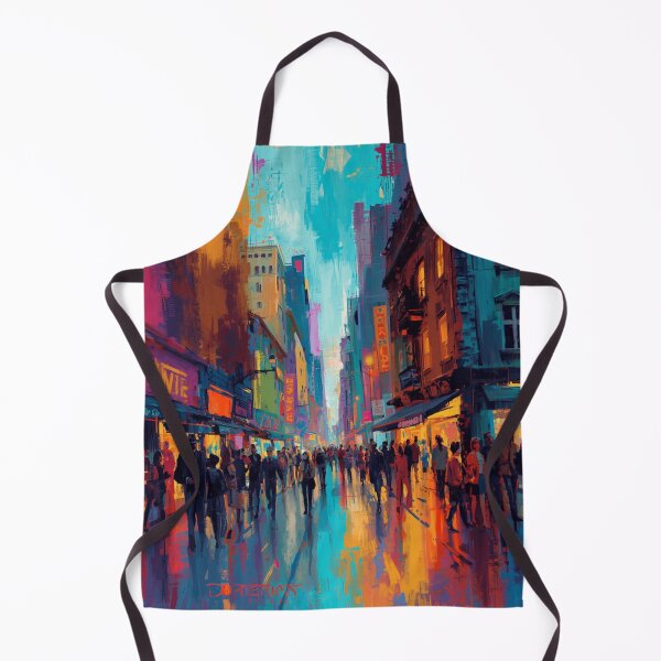 Item preview, long street fauvism art designed and sold by cloudzer0000.