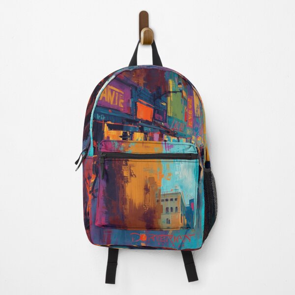 Item preview, long street fauvism art designed and sold by cloudzer0000.
