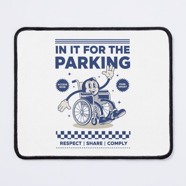 Item preview, Disability Awareness In It For The Parking designed and sold by LuminOrb.