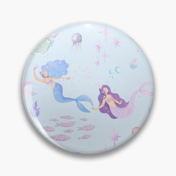Item preview, Pastel Mermaid Party Pattern designed and sold by hannah01789.