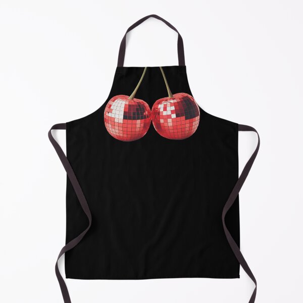 Item preview, Cherry Disco Ball Red Mirror Effect Retro Aesthetic designed and sold by eMKa82.