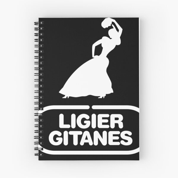 Item preview, Ligier Gitanes F1 team logo 1975-1980 'Gypsy dancer' - white print  designed and sold by fashontrends.