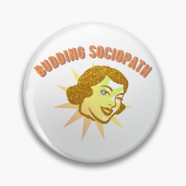 Item preview, Budding Sociopath Bold Print Tee designed and sold by TeeHeeRiot.