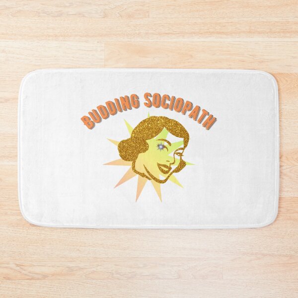Item preview, Budding Sociopath Bold Print Tee designed and sold by TeeHeeRiot.