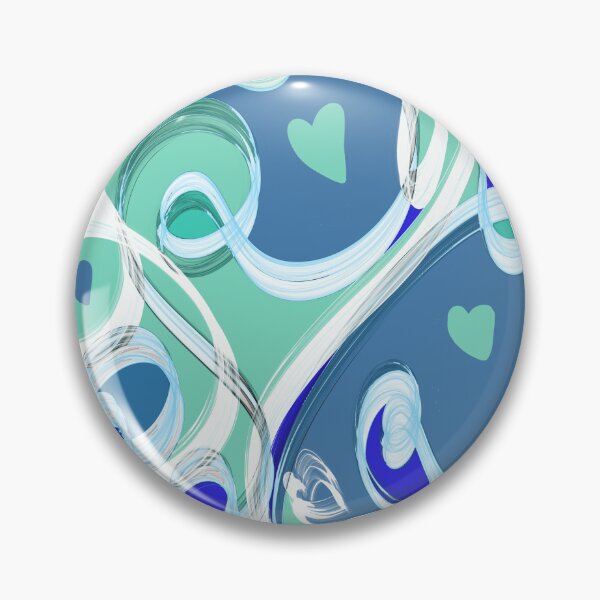 Item preview, Abstract Heart Swirl designed and sold by foxscribbles.