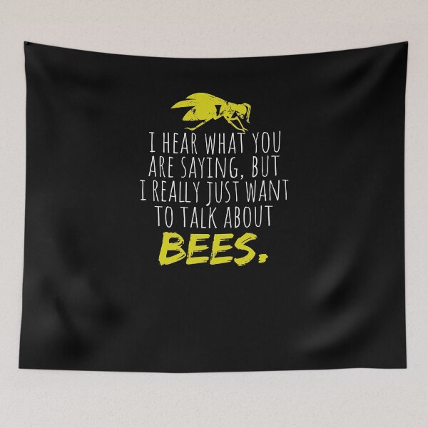 Item preview, I Hear You But Want To Talk About Bees Beekeeper Gag T-Shirt designed and sold by LookTwice.