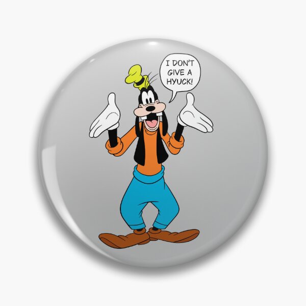 Item preview, GOOFY I Don’t Give a Hyuck! (speech bubble) designed and sold by ZERO-MIND.