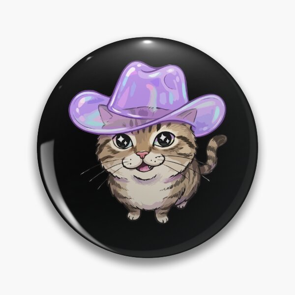 Item preview, Tabby Chibi in Iridescent Headwear designed and sold by Emegan Print Art.