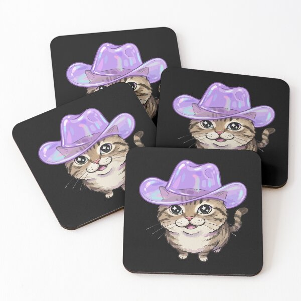 Item preview, Tabby Chibi in Iridescent Headwear designed and sold by Emegan Print Art.
