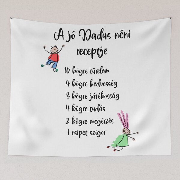 Item preview, A jó Dadus néni receptje - The Recipe of a Great Hungarian Nanny designed and sold by EmeraldeaDesign.