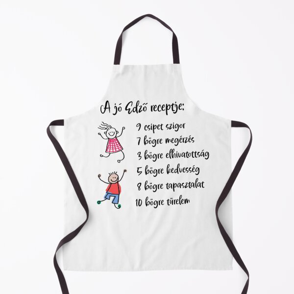 Item preview, A jó edző receptje - The Recipe of a Great Coach – Hungarian Coach Appreciation Design designed and sold by EmeraldeaDesign.