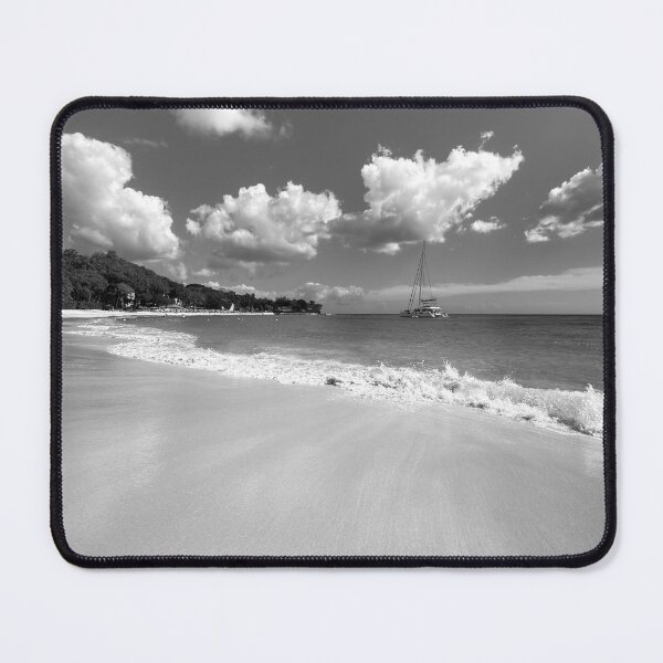 Item preview, Barbados Beach Holiday Monochrome designed and sold by Londonimages.