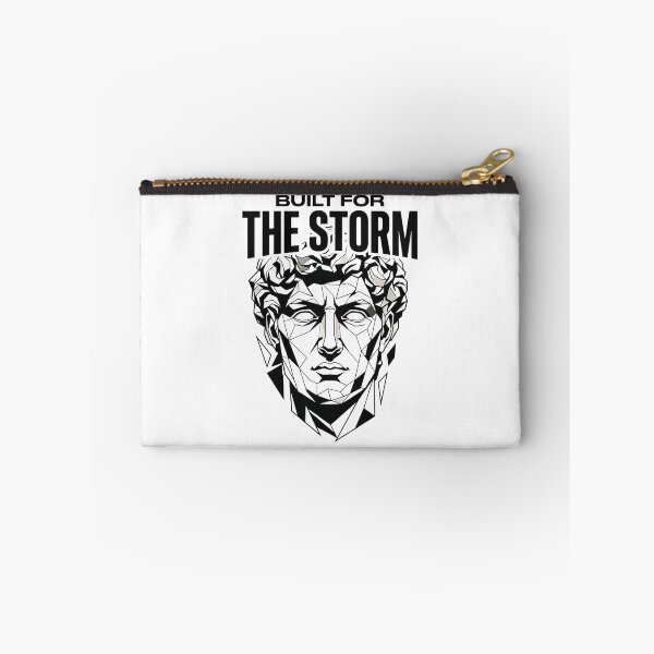 Item preview, Built For The Storm T-Shirt – Dark Motivation Streetwear Graphic Tee designed and sold by No Excuses .