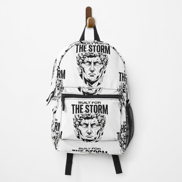 Item preview, Built For The Storm T-Shirt – Dark Motivation Streetwear Graphic Tee designed and sold by No Excuses .