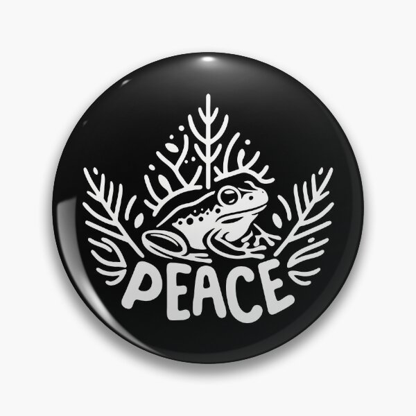 Item preview, Peaceful Frog designed and sold by heptenart.