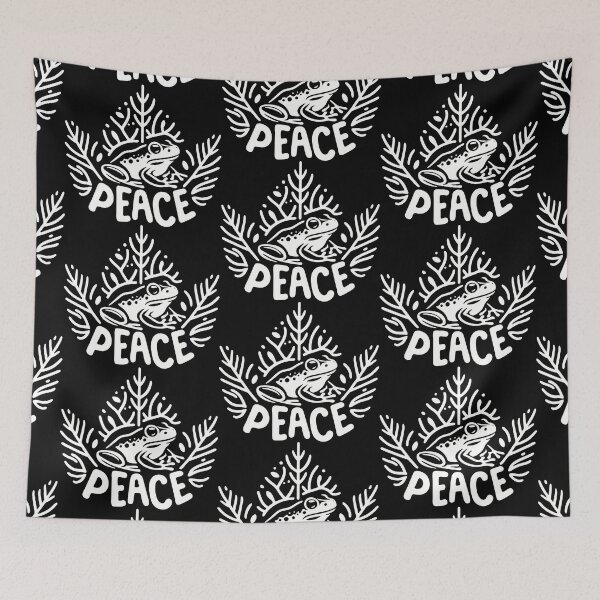 Item preview, Peaceful Frog designed and sold by heptenart.