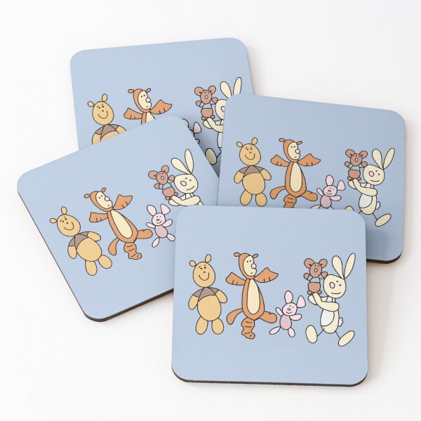 Item preview, Bear and his forest friends | Cartoon designed and sold by ZuriRetroPrints.