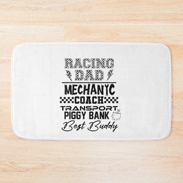 Item preview, Racing Dad Mechanic Coach Transport Piggy Bank Best Buddy designed and sold by CriseldaBruning.