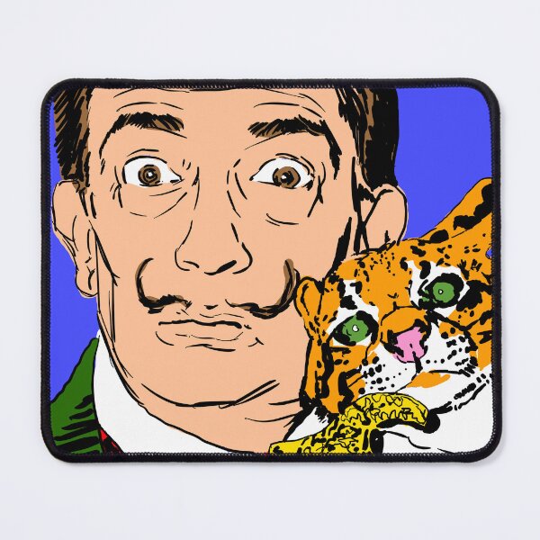 Item preview, Salvador Dali with Ocelot designed and sold by southeddie.